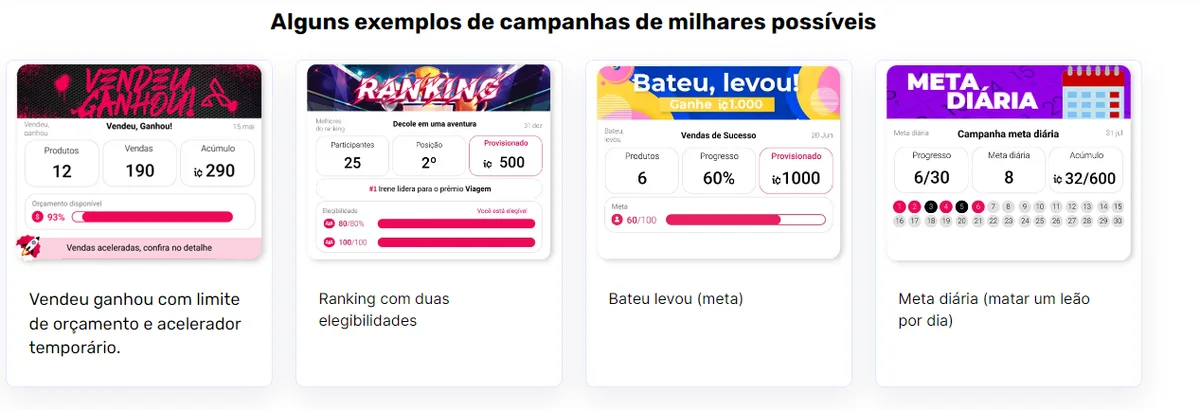Exemplos de campanha de incentivo